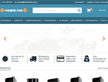 Tablet Screenshot of flowerfishloja.com.br